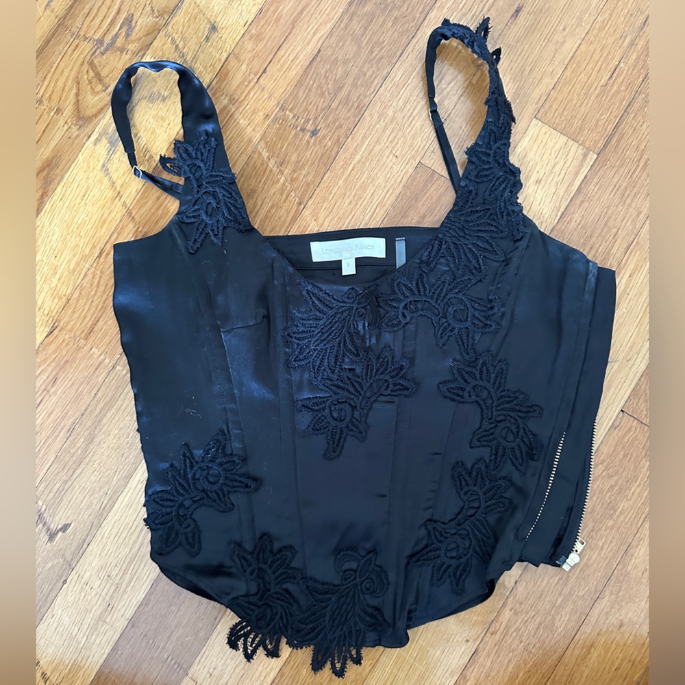 Loveshackfancy Mori Bustier